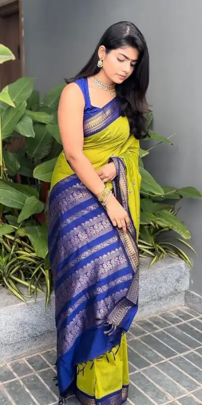 KP 6092 Lime Yellow Soft Lichi Silk Cloth Saree Perfect for Wedding, Party, Family Gatherings, Sangeet, Festive Deal ₹1449. Delivery 4-6 Working Days | Sarees, Bollywood Sarees, Creative Sarees, Designer Sarees, Embroidered Sarees, Ethnic Saree, Modern Digital sarees, Party Wear Sarees