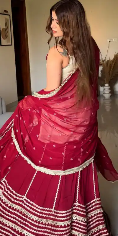 SRK 5344 Maroon Pretty Pista Fendy Silk Real Mirror Work Lehenga Choli Lehenga Choli Wedding, Party 2449/- Price ,Delivery 4-6 Working Days. Shop now | Lehenga, Bollywood Lehenga, Creative Lehenga, Designer Lehenga, Embroidered Lehenga, Party Wear Lehenga
