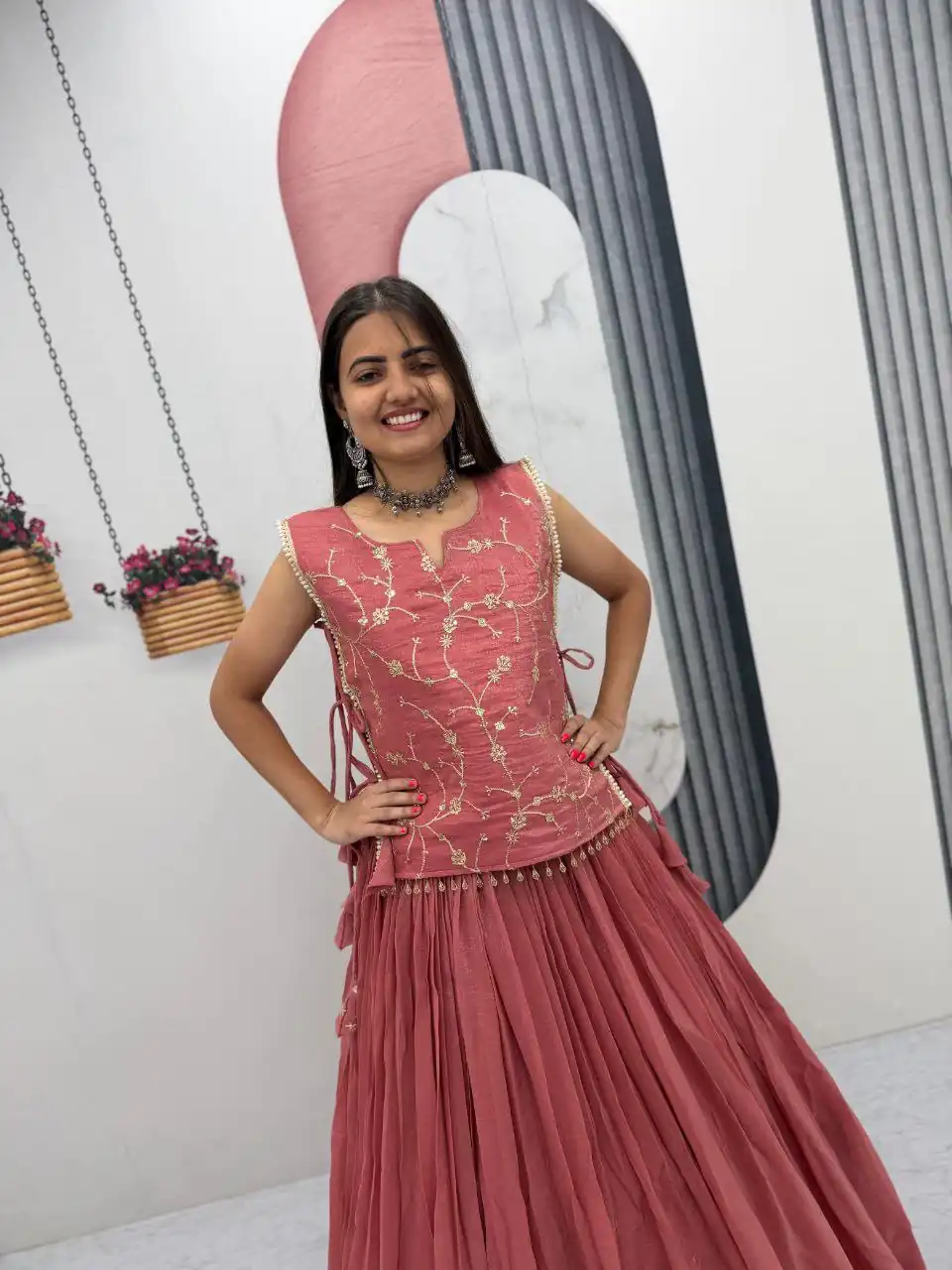 PC 569 Peach Color Crunchy Silk With Sequins Work Lehenga Choli . Special Price ₹2449. Delivery 4-6 Working Days. Shop now. | Lehenga, Bollywood Lehenga, Creative Lehenga, Designer Lehenga, Embroidered Lehenga, Party Wear Lehenga