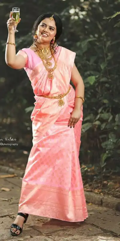 KPR 061 peach Soft Lichi Silk Saree with Lace Work & Lace Border. Introductory Price ₹1349. Delivery 4-6 Working Days. Shop now. | Sarees, Bollywood Sarees, Creative Sarees, Designer Sarees, Embroidered Sarees, Ethnic Saree, Modern Digital sarees, Party Wear Sarees