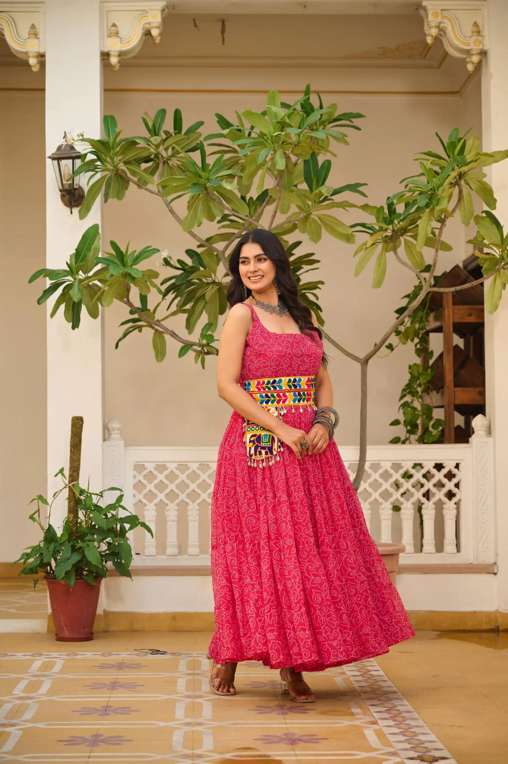 Ram 110 Pink Pretty Red Faux Georgette Mirror Gamathi Work Gown . Wedding, Party, Festive Get it for ₹2049. Delivery 4-6 Working Days. Shop now. | Gowns, Bollywood Gowns, Creative Gowns, Designer Gowns, Embroidered Gowns, Party Wear Gowns