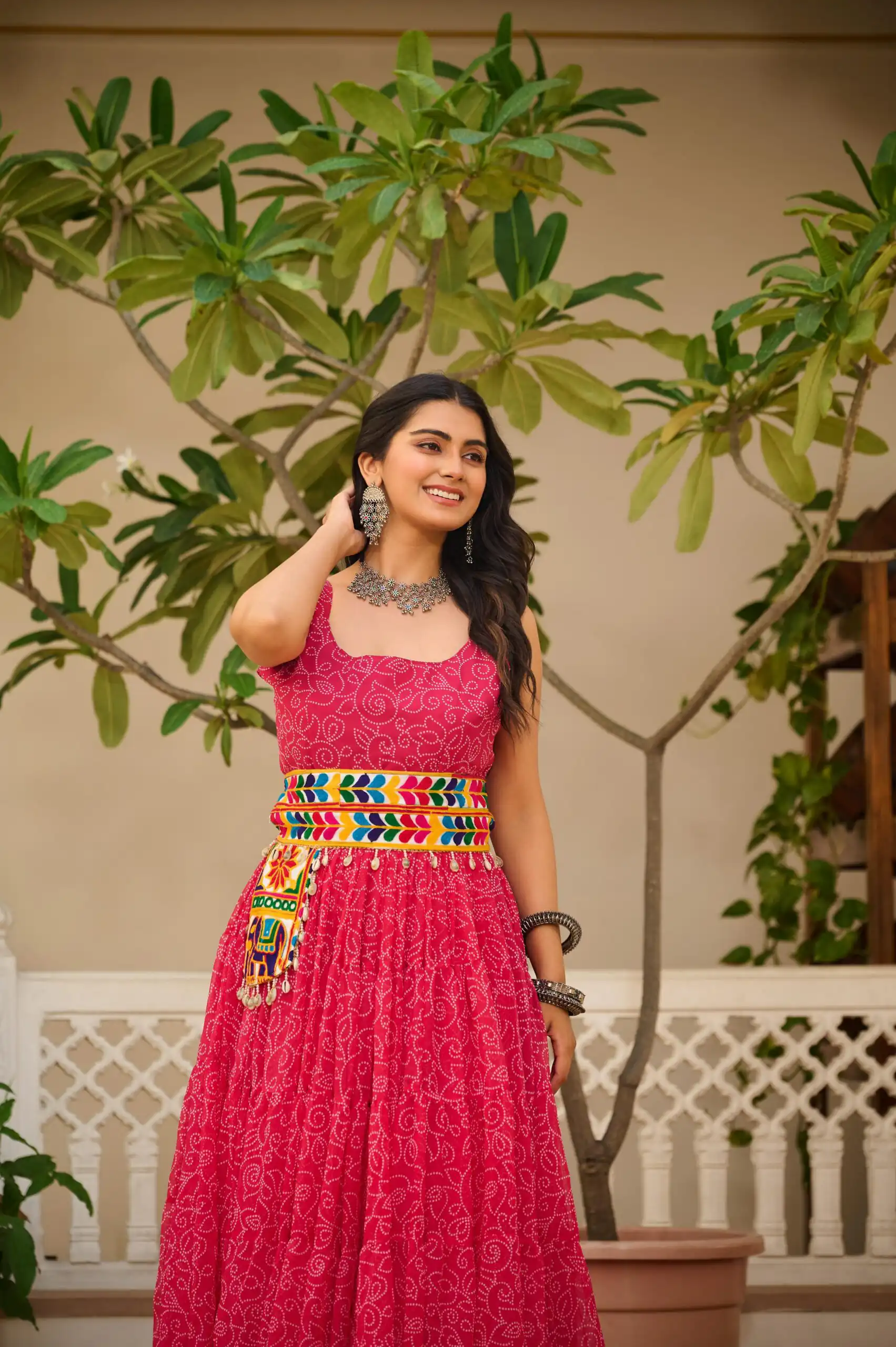 Ram 110 Pink Pretty Red Faux Georgette Mirror Gamathi Work Gown . Wedding, Party, Festive Get it for ₹2049. Delivery 4-6 Working Days. Shop now. | Gowns, Bollywood Gowns, Creative Gowns, Designer Gowns, Embroidered Gowns, Party Wear Gowns