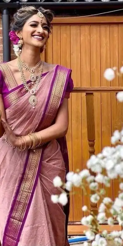 KP 6092 Pink Soft Lichi Silk Cloth Saree Perfect for Wedding, Party, Family Gatherings, Sangeet, Festive Deal ₹1449. Delivery 4-6 Working Days | Sarees, Bollywood Sarees, Creative Sarees, Designer Sarees, Embroidered Sarees, Ethnic Saree, Modern Digital sarees, Party Wear Sarees