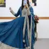 ZC 8957 Gown Perfect for Wedding, Party, Lohri, Haldi, Ethnic Day – . Available at ₹999 only. Delivery 4-6 Working Days. Shop now. | Gowns, Bollywood Gowns, Creative Gowns, Designer Gowns, Embroidered Gowns, Party Wear Gowns