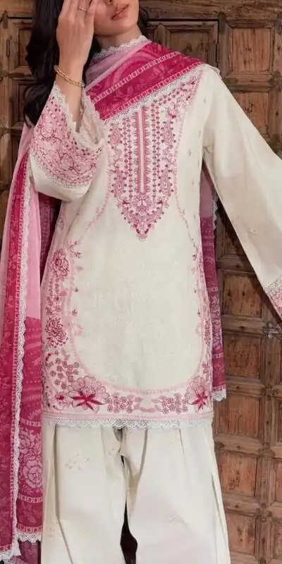 AD 233 White in White Satin Rayon Digital Print & Embroidery Work Salwar Suit . Festive Deal ₹2449. Delivery 4-6 Working Days. Shop now. | Jump Suits, Salwar suit, Designer Suits, Casual Suits, Creative suits, Palazzo Suits, Party Wear Suits, Patiala Suits, Straight Suits
