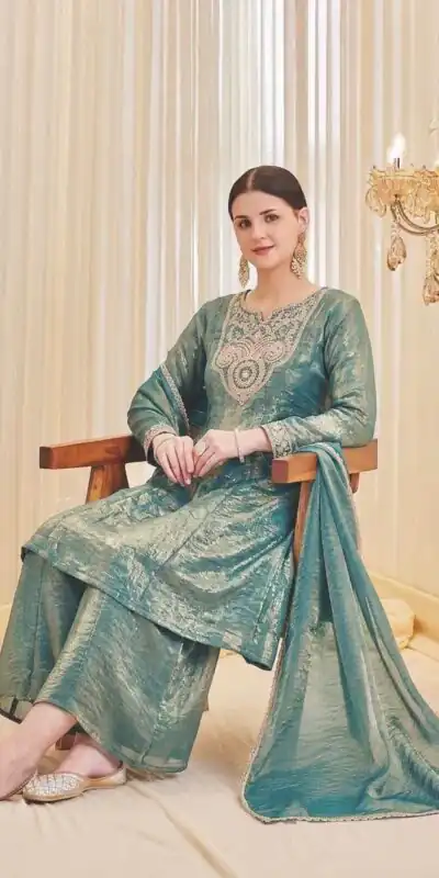 KF 1727 Blue Fandy Silk Salwar Suit Perfect for Wedding, Party, Family Gatherings, Onam, Engagement – . Affordable Price ₹1849. Delivery 4-6 Working Da | Jump Suits, Salwar suit, Designer Suits, Casual Suits, Creative suits, Palazzo Suits, Party Wear Suits, Patiala Suits, Straight Suits