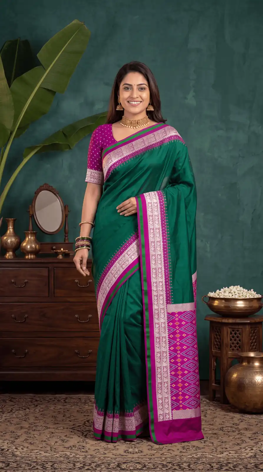 MB 261 Green | Purple Soft Crafted Saree with Moti Work & Zari Work. Now at just ₹1999. Delivery 4-6 Working Days. Shop now. | Sarees, Bollywood Sarees, Creative Sarees, Designer Sarees, Embroidered Sarees, Ethnic Saree, Modern Digital sarees, Party Wear Sarees