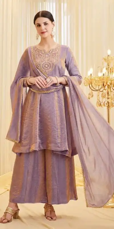 KF 1727 Lavender Fandy Silk Salwar Suit Perfect for Wedding, Party, Family Gatherings, Onam, Engagement – . Affordable Price ₹1849. Delivery 4-6 Working Da | Jump Suits, Salwar suit, Designer Suits, Casual Suits, Creative suits, Palazzo Suits, Party Wear Suits, Patiala Suits, Straight Suits