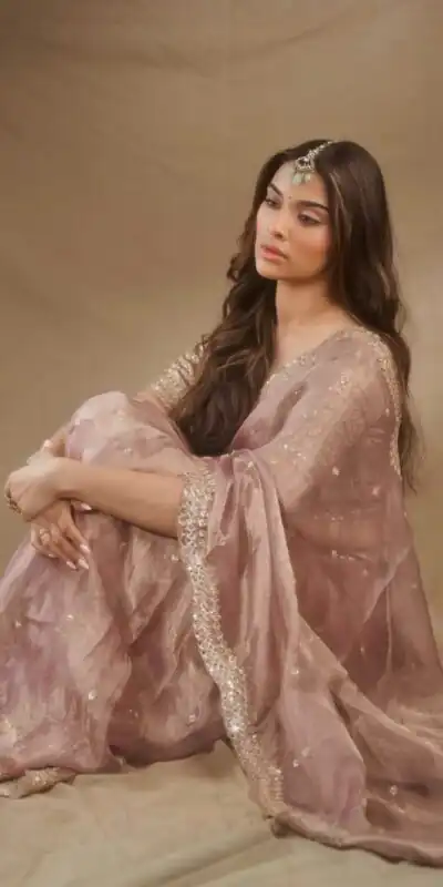 LKD 635 Light Peach ight Peach Tissue Salsa Crush Saree with Thread Embroidery & Sequins Work. Introductory Price ₹2149. Delivery 4-6 Working Days. Shop now | Sarees, Bollywood Sarees, Creative Sarees, Designer Sarees, Embroidered Sarees, Ethnic Saree, Modern Digital sarees, Party Wear Sarees