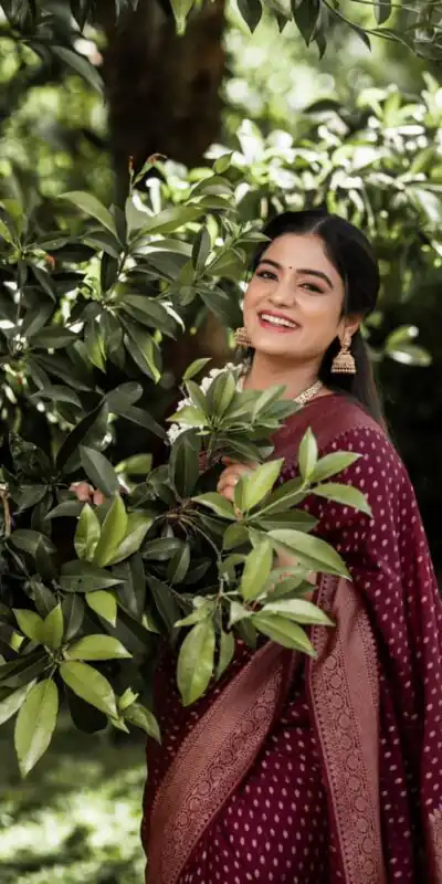 KPR 265 Maroon Soft Lichi Silk Saree with Lace Work & Lace Border. Introductory Price ₹1349. Delivery 4-6 Working Days. Shop now. | Sarees, Bollywood Sarees, Creative Sarees, Designer Sarees, Embroidered Sarees, Ethnic Saree, Modern Digital sarees, Party Wear Sarees
