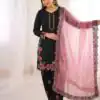 SR 1709 Pink Color Roman Silk Salwar Suit with Embroidery Work. Available at ₹2399 only. Delivery 4-6 Working Days. Shop now. | Jump Suits, Salwar suit, Designer Suits, Casual Suits, Creative suits, Palazzo Suits, Party Wear Suits, Patiala Suits, Straight Suits