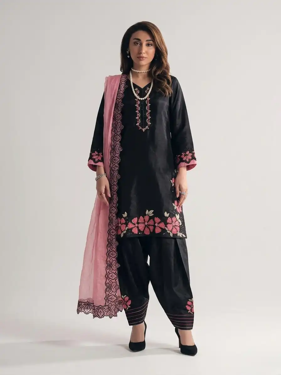 SR 1709 Pink Color Roman Silk Salwar Suit with Embroidery Work. Available at ₹2399 only. Delivery 4-6 Working Days. Shop now. | Jump Suits, Salwar suit, Designer Suits, Casual Suits, Creative suits, Palazzo Suits, Party Wear Suits, Patiala Suits, Straight Suits