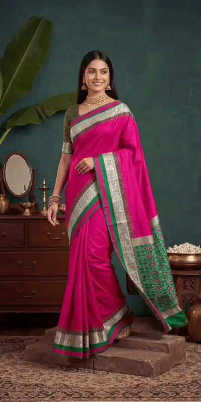 MB 261 Pink | Purple Soft Crafted Saree with Moti Work & Zari Work. Now at just ₹1999. Delivery 4-6 Working Days. Shop now. | Sarees, Bollywood Sarees, Creative Sarees, Designer Sarees, Embroidered Sarees, Ethnic Saree, Modern Digital sarees, Party Wear Sarees