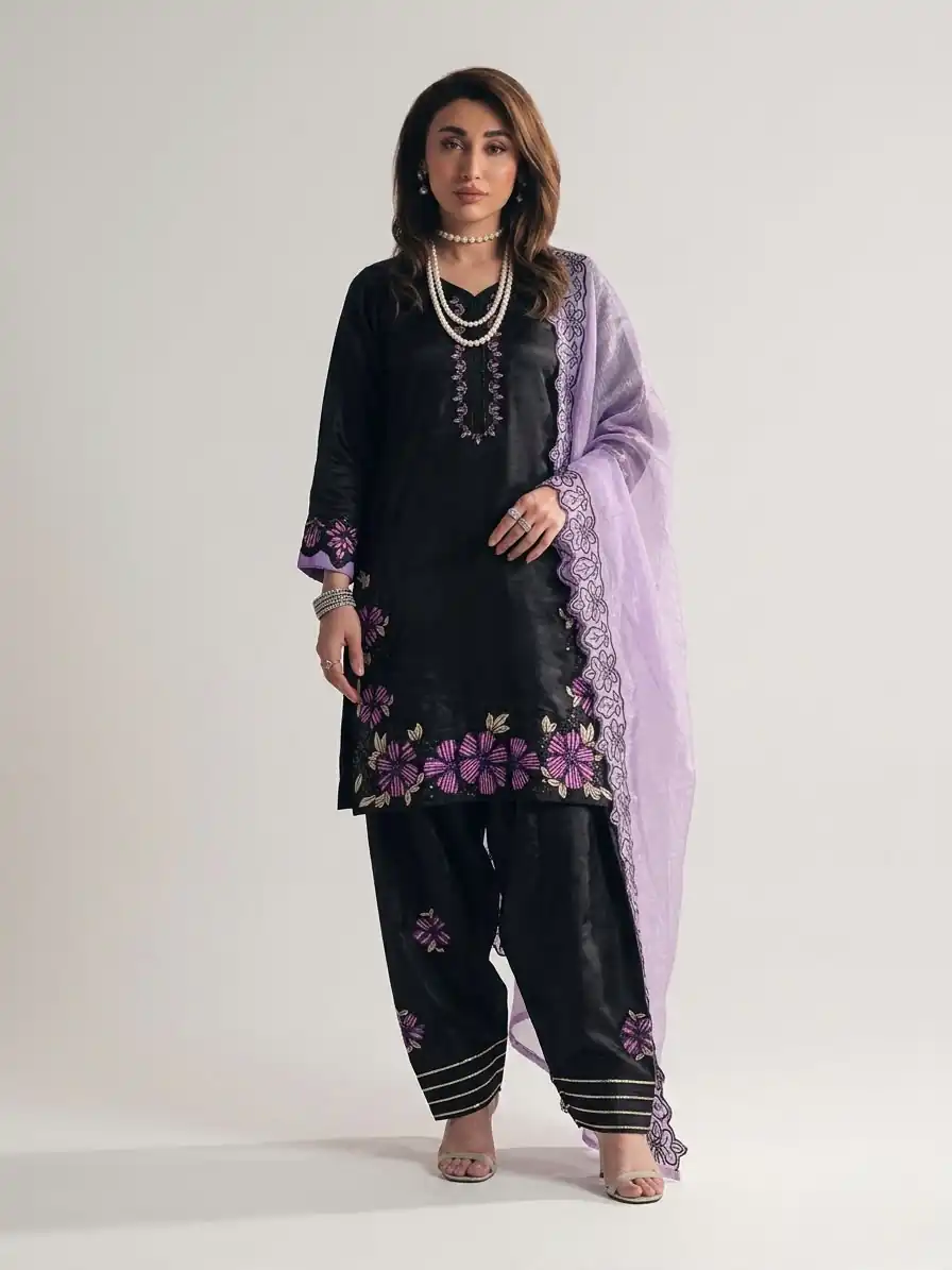SR 1709 Purple Color Roman Silk Salwar Suit with Embroidery Work. Available at ₹2399 only. Delivery 4-6 Working Days. Shop now. | Jump Suits, Salwar suit, Designer Suits, Casual Suits, Creative suits, Palazzo Suits, Party Wear Suits, Patiala Suits, Straight Suits