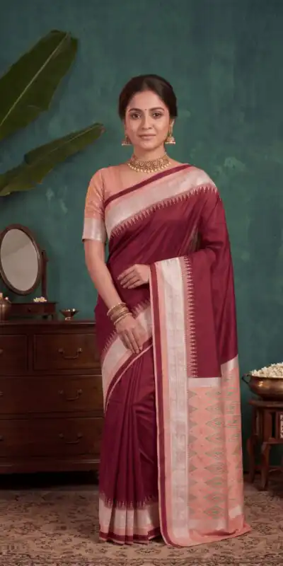 MB 261 Red | Color Soft Crafted Saree with Moti Work & Zari Work. Now at just ₹1999. Delivery 4-6 Working Days. Shop now. | Sarees, Bollywood Sarees, Creative Sarees, Designer Sarees, Embroidered Sarees, Ethnic Saree, Modern Digital sarees, Party Wear Sarees