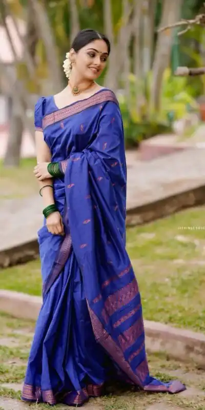 KPR 159 Royal Blue Soft Lichi Silk Cloth Saree Perfect for Wedding, Party, Family Gatherings, Sangeet, – . Festive Deal ₹1349. Delivery 4-6 Working Days | Sarees, Bollywood Sarees, Creative Sarees, Designer Sarees, Embroidered Sarees, Ethnic Saree, Modern Digital sarees, Party Wear Sarees