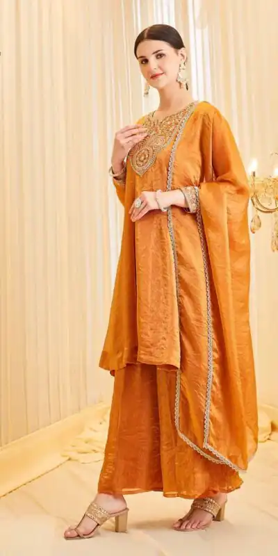 KF 1727 Rust Fandy Silk Salwar Suit Perfect for Wedding, Party, Family Gatherings, Onam, Engagement – . Affordable Price ₹1849. Delivery 4-6 Working Da | Jump Suits, Salwar suit, Designer Suits, Casual Suits, Creative suits, Palazzo Suits, Party Wear Suits, Patiala Suits, Straight Suits