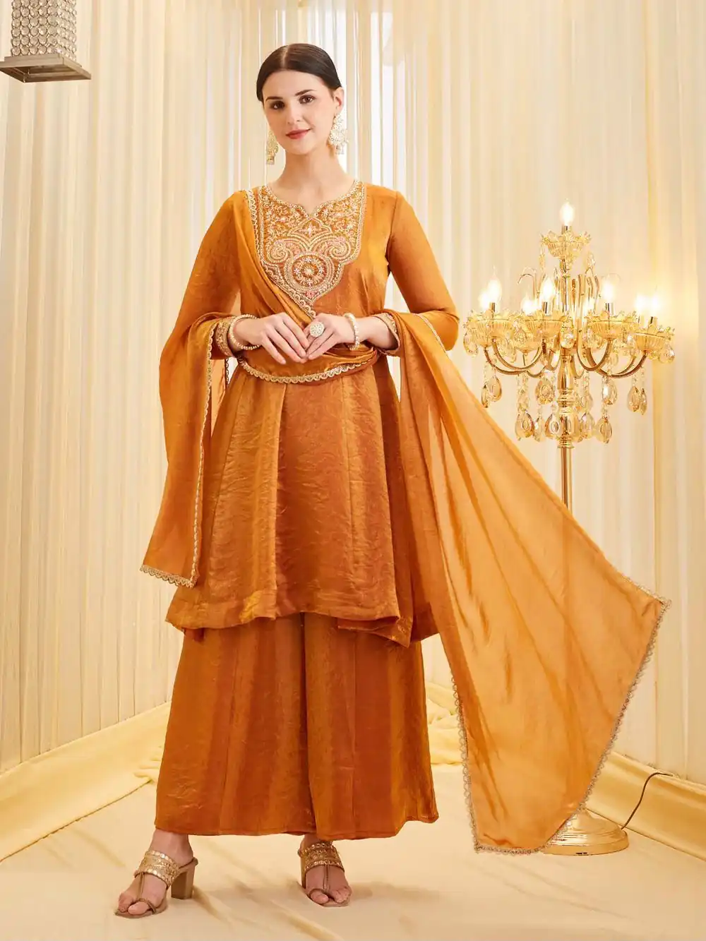 KF 1727 Rust Fandy Silk Salwar Suit Perfect for Wedding, Party, Family Gatherings, Onam, Engagement – . Affordable Price ₹1849. Delivery 4-6 Working Da | Jump Suits, Salwar suit, Designer Suits, Casual Suits, Creative suits, Palazzo Suits, Party Wear Suits, Patiala Suits, Straight Suits