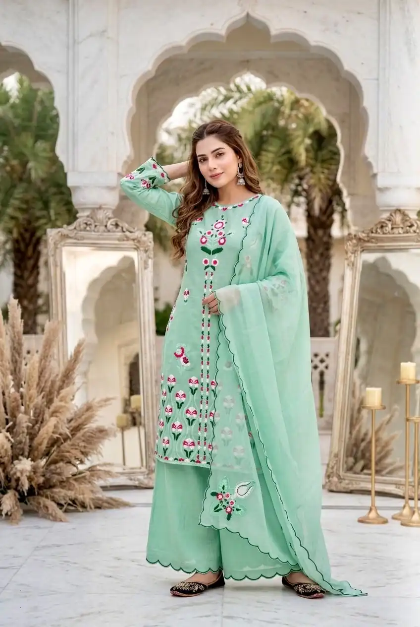 KF 1730 Sea Green Vertical Salwar Suit with Cut Work & Embroidery Work. Get it for ₹2099. Delivery 4-6 Working Days. Shop now. | Jump Suits, Salwar suit, Designer Suits, Casual Suits, Creative suits, Palazzo Suits, Party Wear Suits, Patiala Suits, Straight Suits