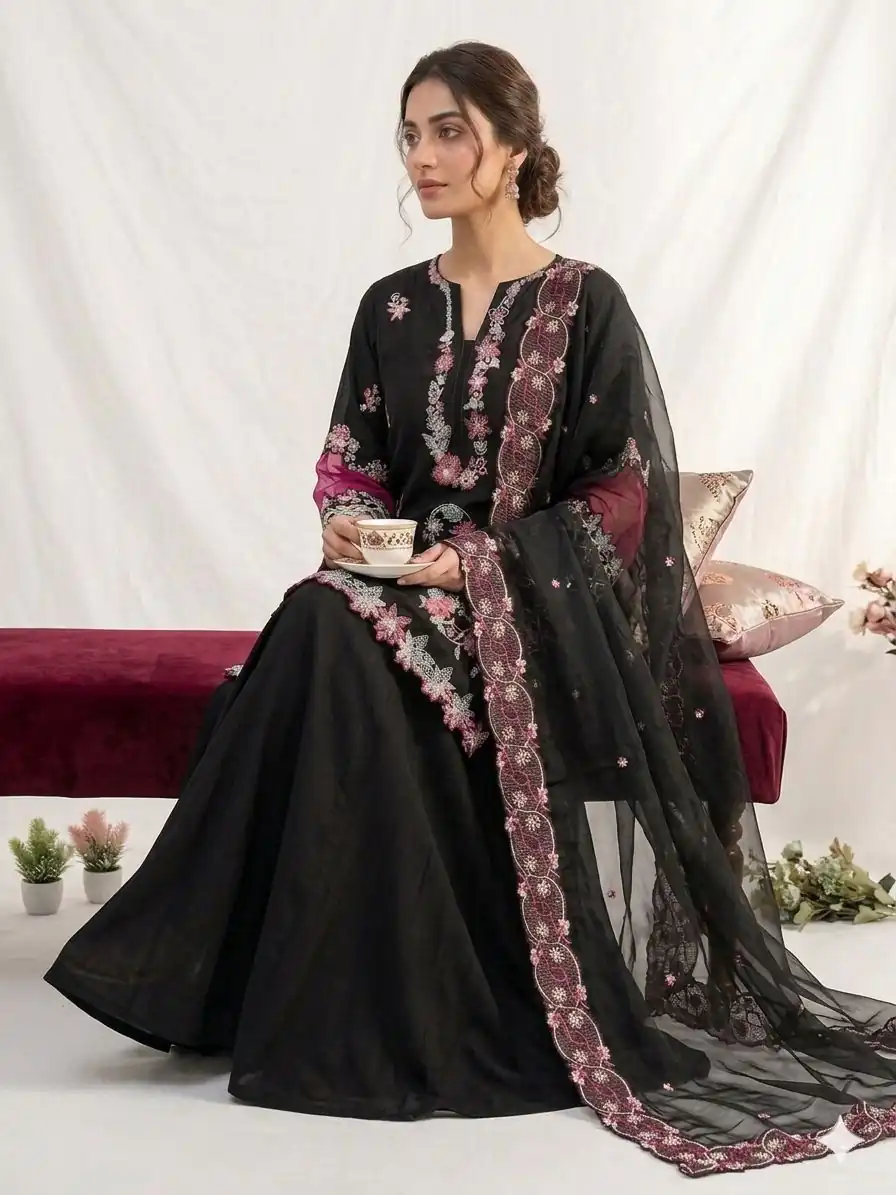 LG 2116 Black Crape Silk with Embroidery Work Salwar Suit . Introductory Price ₹2149. Delivery 4-6 Working Days. Shop now. | Jump Suits, Salwar suit, Designer Suits, Casual Suits, Creative suits, Palazzo Suits, Party Wear Suits, Patiala Suits, Straight Suits