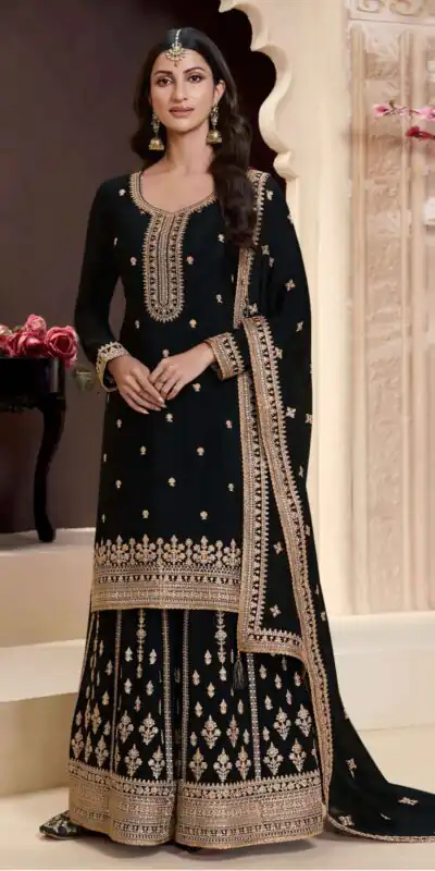 FCĀ 71151Ā Black Chinon Salwar Suit Perfect for Wedding, Party, Lohri, Eid, Holi ā . Affordable Price ā¹2549. Delivery 4-6 Working Days. Shop now. | Jump Suits, Salwar suit, Designer Suits, Casual Suits, Creative suits, Palazzo Suits, Party Wear Suits, Patiala Suits, Straight Suits