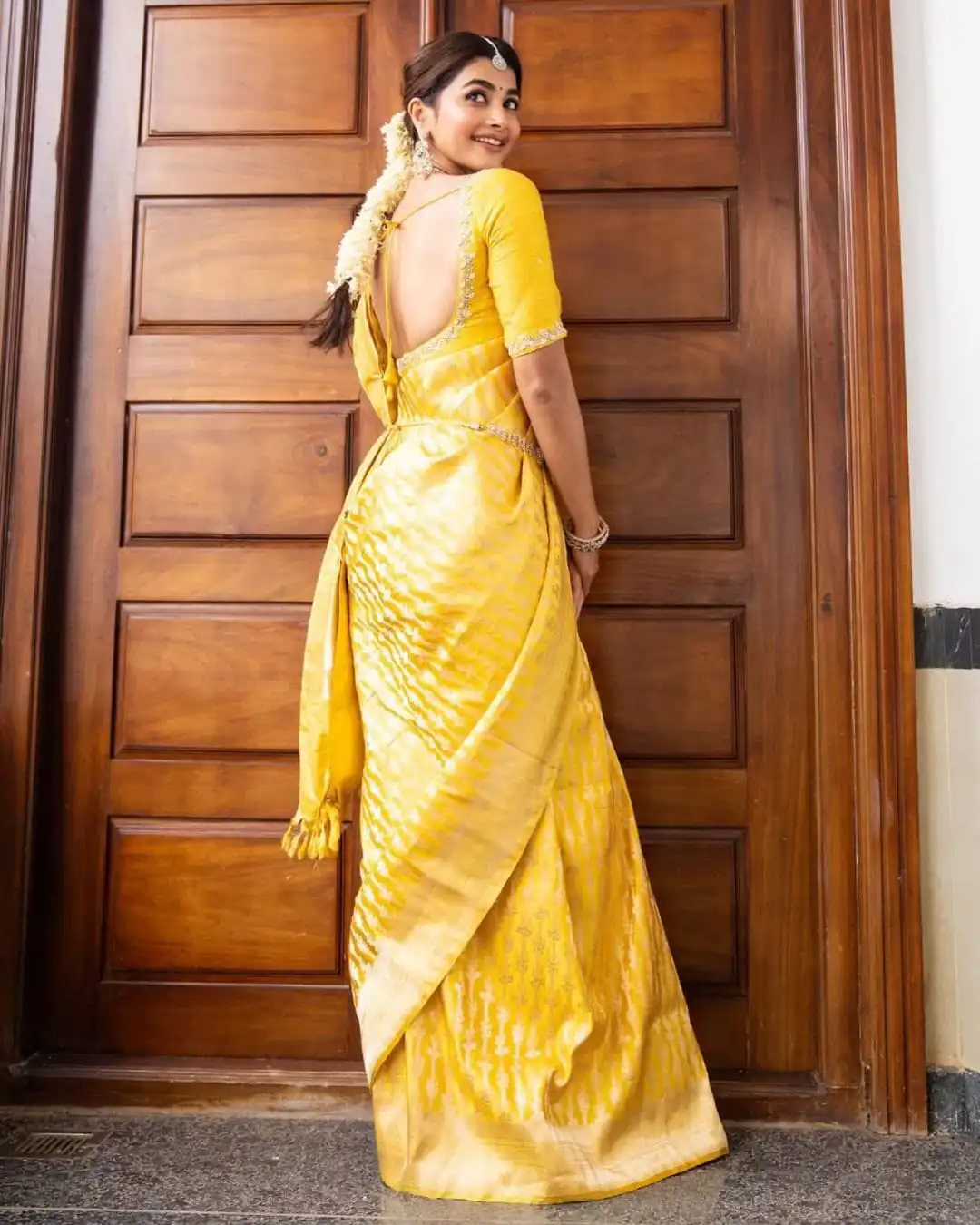 KPR 248 Yellow Soft Lichi Silk Saree with Lace Work & Lace Border. Introductory Price ₹1349. Delivery 4-6 Working Days. Shop now. | Sarees, Bollywood Sarees, Creative Sarees, Designer Sarees, Embroidered Sarees, Ethnic Saree, Modern Digital sarees, Party Wear Sarees
