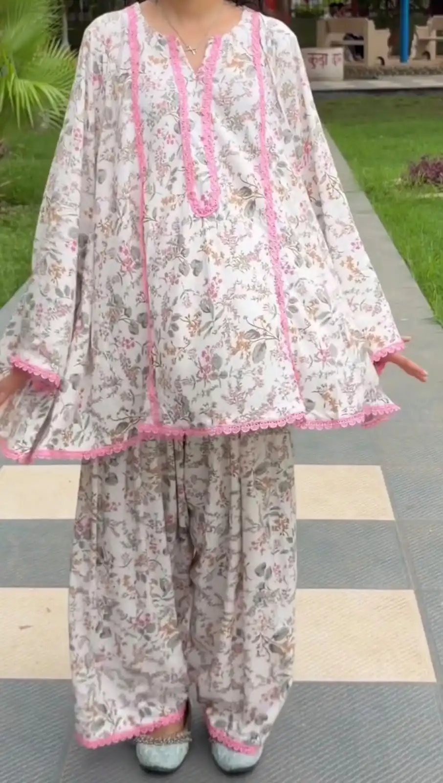 SRK 3180 Pink Natural Crep Lace Work & Digital Print Salwar Suit . Exclusive Offer ₹1949. Delivery 4-6 Working Days. Shop now. | Jump Suits, Salwar suit, Designer Suits, Casual Suits, Creative suits, Palazzo Suits, Party Wear Suits, Patiala Suits, Straight Suits