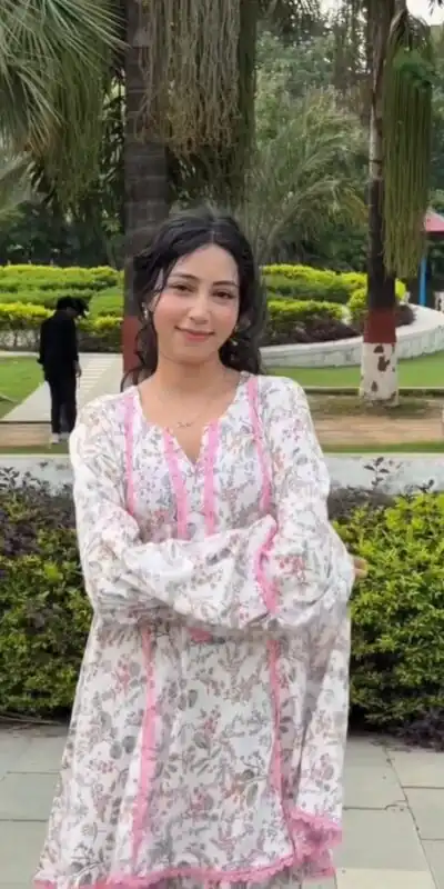 SRK 3180 Pink Natural Crep Lace Work & Digital Print Salwar Suit . Exclusive Offer ₹1949. Delivery 4-6 Working Days. Shop now. | Jump Suits, Salwar suit, Designer Suits, Casual Suits, Creative suits, Palazzo Suits, Party Wear Suits, Patiala Suits, Straight Suits