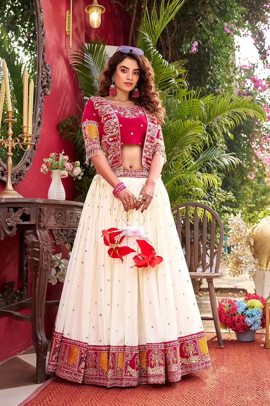 Ram 172 Pink in Color Vichitra Silk Embroidery Work Lehenga Choli . Now at just ₹2649. Delivery 4-6 Working Days. Shop now. | Lehenga, Bollywood Lehenga, Creative Lehenga, Designer Lehenga, Embroidered Lehenga, Party Wear Lehenga