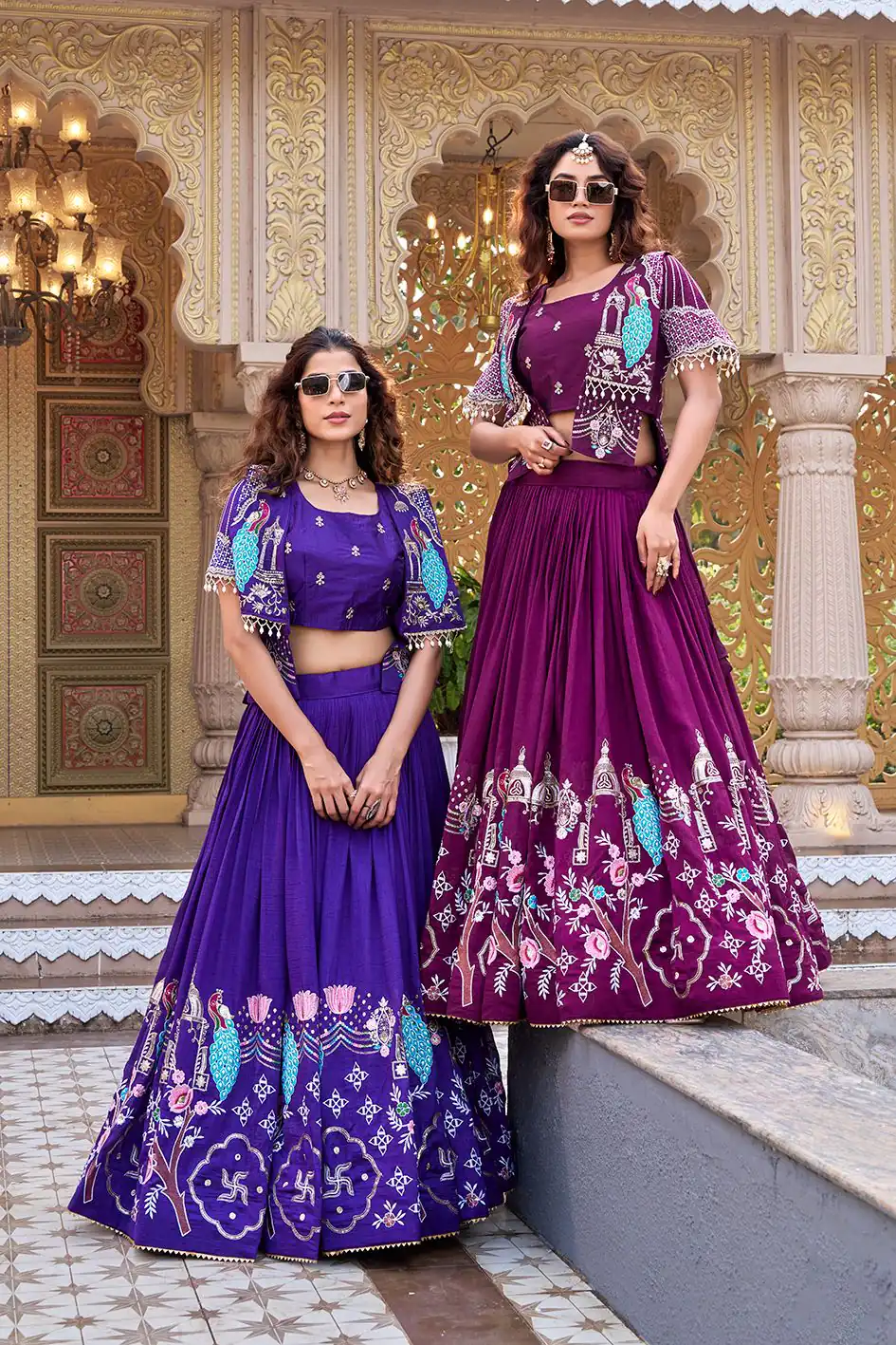 Ram 177 Wine in Color Vichitra Silk Embroidery Work Lehenga Choli . Now at just ₹3049. Delivery 4-6 Working Days. Shop now. | Lehenga, Bollywood Lehenga, Creative Lehenga, Designer Lehenga, Embroidered Lehenga, Party Wear Lehenga
