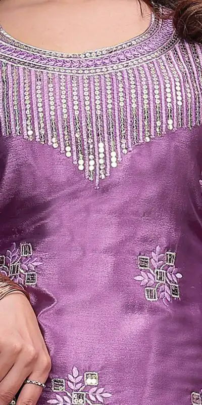 FE 142 Lavender in Chinon Embroidery Work & Sequins Work Salwar Suit . Special Price ₹2149. Delivery 4-6 Working Days. Shop now. | Jump Suits, Salwar suit, Designer Suits, Casual Suits, Creative suits, Palazzo Suits, Party Wear Suits, Patiala Suits, Straight Suits