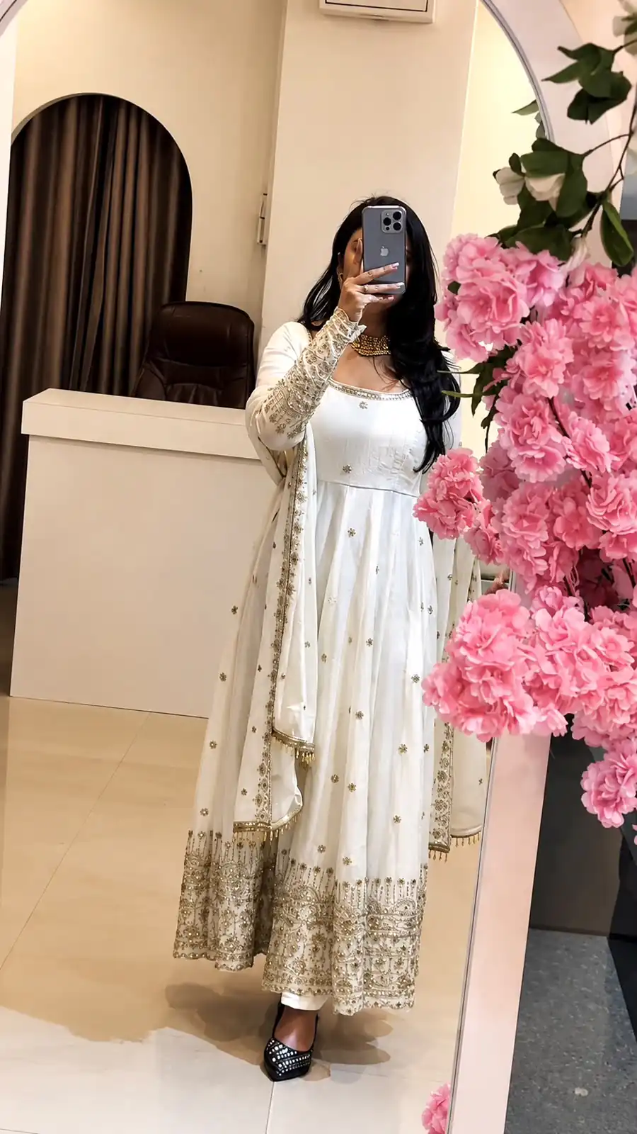 SSR 544 White in Crunchy Silk Embroidery Work & Lace Work Gown . Special Price ₹2399. Delivery 4-6 Working Days. Shop now. | Gowns, Bollywood Gowns, Creative Gowns, Designer Gowns, Embroidered Gowns, Party Wear Gowns