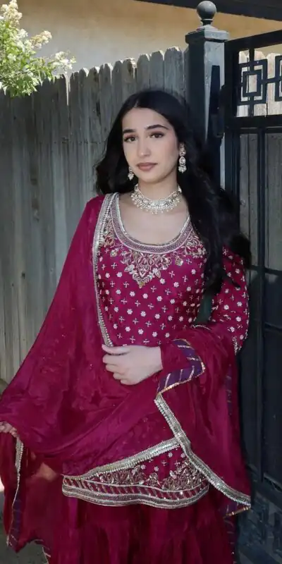 ZD 10003 Red in Color Natural Crepe Embroidery Work Salwar Suit . Affordable Price ₹2099. Delivery 4-6 Working Days. Shop now. | Jump Suits, Salwar suit, Designer Suits, Casual Suits, Creative suits, Palazzo Suits, Party Wear Suits, Patiala Suits, Straight Suits
