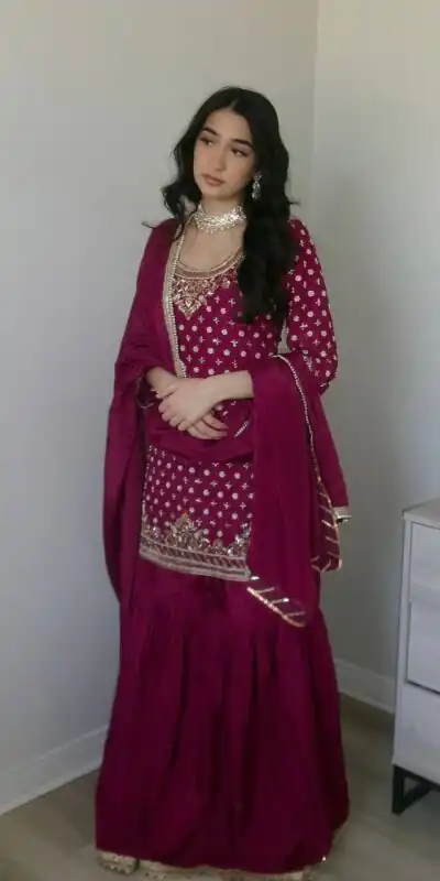 ZD 10003 Red in Color Natural Crepe Embroidery Work Salwar Suit . Affordable Price ₹2099. Delivery 4-6 Working Days. Shop now. | Jump Suits, Salwar suit, Designer Suits, Casual Suits, Creative suits, Palazzo Suits, Party Wear Suits, Patiala Suits, Straight Suits