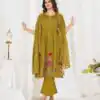 DIVA 159 Mustered with Embroidery Work & Cut Work Brown Pure Cotton Salwar Suit . Exclusive Offer ₹2499. Delivery 4-6 Working Days. Shop now. | Jump Suits, Salwar suit, Designer Suits, Casual Suits, Creative suits, Palazzo Suits, Party Wear Suits, Patiala Suits, Straight Suits
