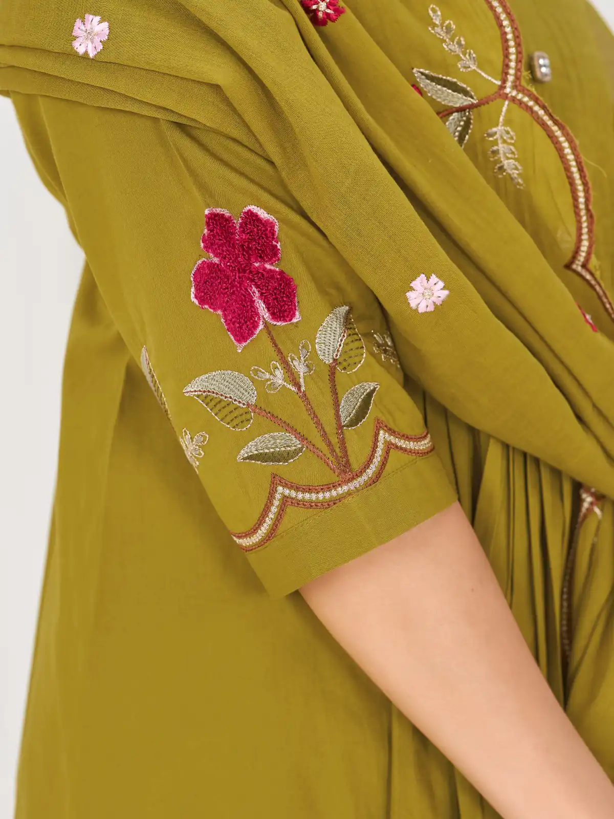 DIVA 159 Mustered with Embroidery Work & Cut Work Brown Pure Cotton Salwar Suit . Exclusive Offer ₹2499. Delivery 4-6 Working Days. Shop now. | Jump Suits, Salwar suit, Designer Suits, Casual Suits, Creative suits, Palazzo Suits, Party Wear Suits, Patiala Suits, Straight Suits