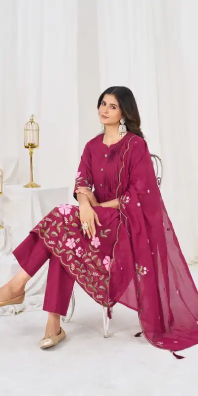 DIVA 159 Pink with Embroidery Work & Cut Work Brown Pure Cotton Salwar Suit . Exclusive Offer ₹2499. Delivery 4-6 Working Days. Shop now. | Jump Suits, Salwar suit, Designer Suits, Casual Suits, Creative suits, Palazzo Suits, Party Wear Suits, Patiala Suits, Straight Suits