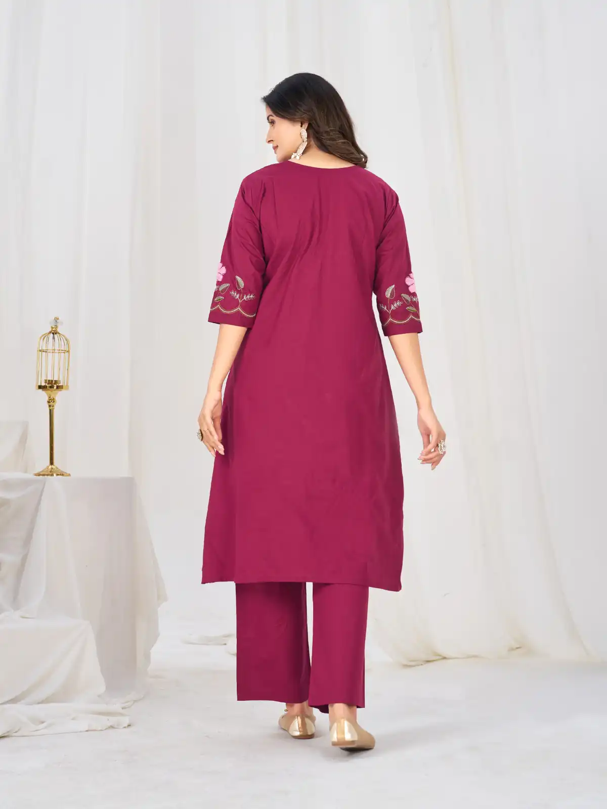 DIVA 159 Pink with Embroidery Work & Cut Work Brown Pure Cotton Salwar Suit . Exclusive Offer ₹2499. Delivery 4-6 Working Days. Shop now. | Jump Suits, Salwar suit, Designer Suits, Casual Suits, Creative suits, Palazzo Suits, Party Wear Suits, Patiala Suits, Straight Suits