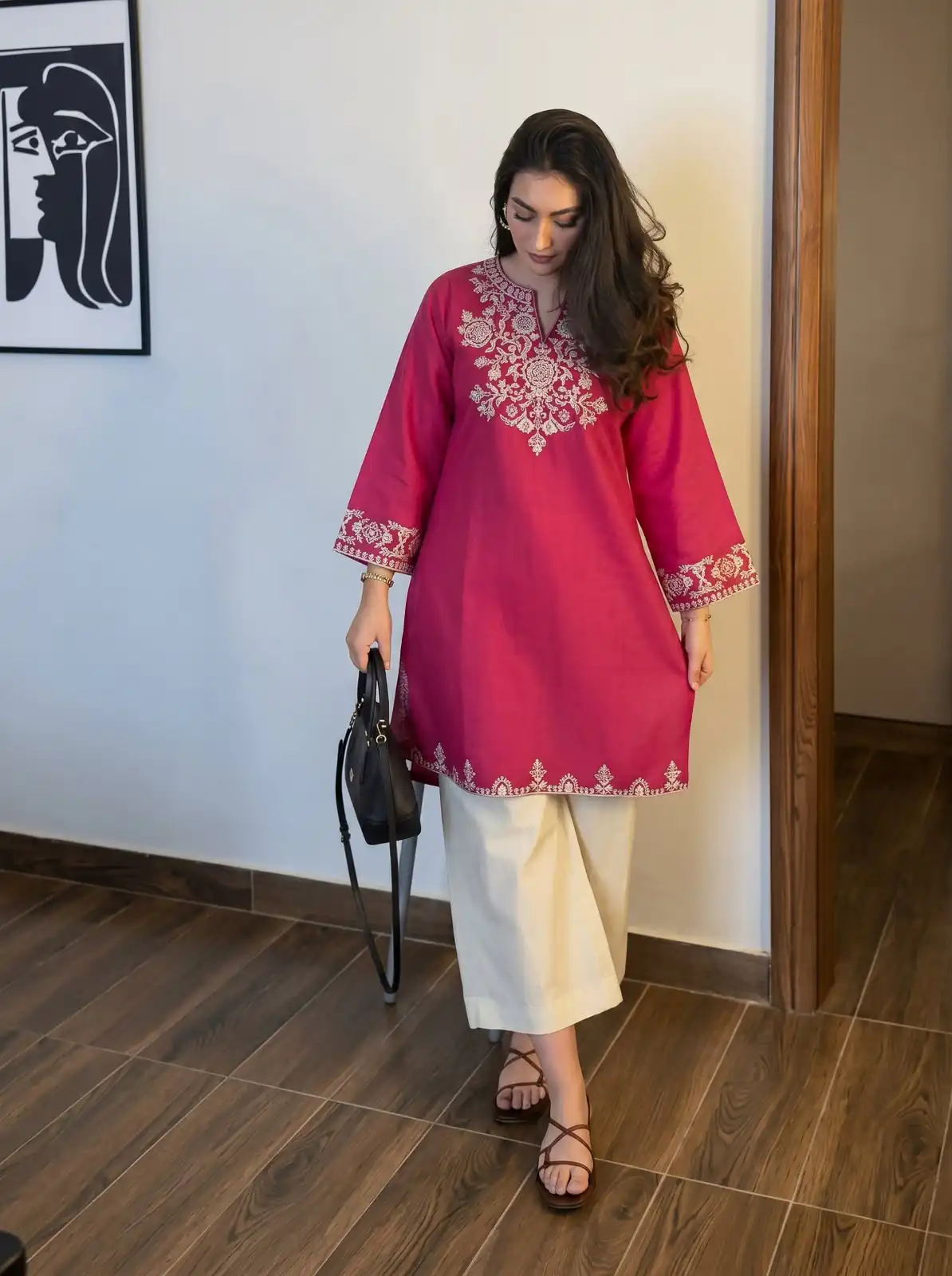 MF 1000 Pink Colour Rayon Cotton Kurti with Embroidery Work. Introductory Price ₹1449. Delivery 4-6 Working Days. Shop now. | Kurti, Bollywood Kurti, Creative Kurtis, Designer Kurti, Party Wear Kurti, Selfie Kurti