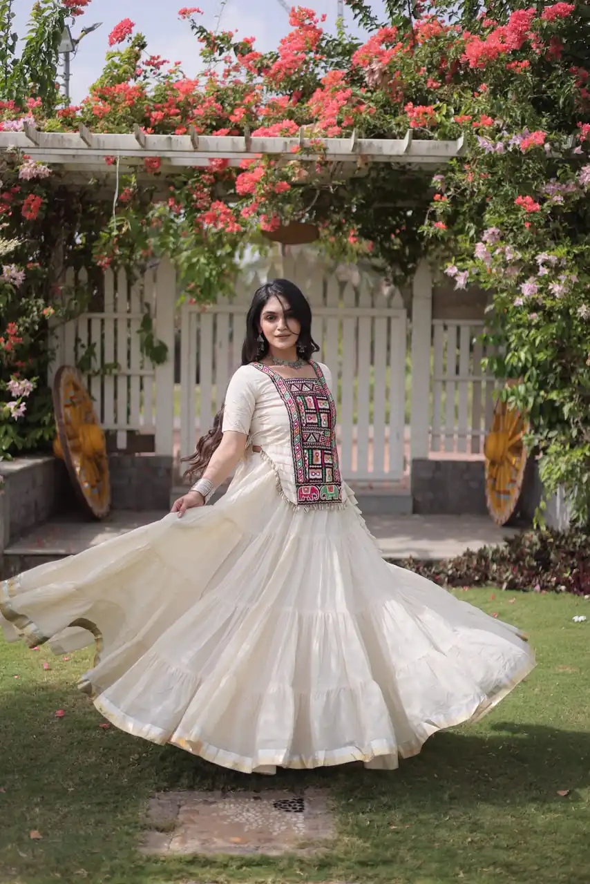 PKA 5078 White Kora Cotton Lehenga Choli erfect for Wedding, Party, Haldi, Traditional Day, Makar Sankranti – . Special Price ₹2649. Delivery 4-6 Working | Lehenga, Bollywood Lehenga, Creative Lehenga, Designer Lehenga, Embroidered Lehenga, Party Wear Lehenga