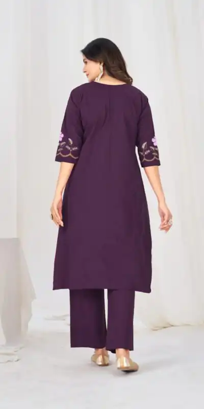 DIVA 159 Wine with Embroidery Work & Cut Work Brown Pure Cotton Salwar Suit . Exclusive Offer ₹2499. Delivery 4-6 Working Days. Shop now. | Jump Suits, Salwar suit, Designer Suits, Casual Suits, Creative suits, Palazzo Suits, Party Wear Suits, Patiala Suits, Straight Suits