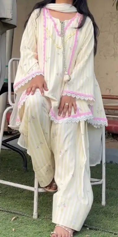 SRK 5356 Cream Natural Crep Salwar Suit Brown with Embroidery Work. Exclusive Offer ₹1899. Delivery 4-6 Working Days. Shop now. | Jump Suits, Salwar suit, Designer Suits, Casual Suits, Creative suits, Palazzo Suits, Party Wear Suits, Patiala Suits, Straight Suits