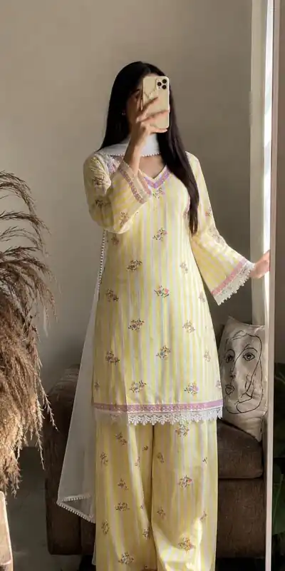 SRK 5356 Cream Natural Crep Salwar Suit Brown with Embroidery Work. Exclusive Offer ₹1899. Delivery 4-6 Working Days. Shop now. | Jump Suits, Salwar suit, Designer Suits, Casual Suits, Creative suits, Palazzo Suits, Party Wear Suits, Patiala Suits, Straight Suits