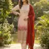 BE 445 Peach in Chinon Lace Work & Embroidery Work Salwar Suit . Affordable Price ₹2049. Delivery 4-6 Working Days. Shop now. | Jump Suits, Salwar suit, Designer Suits, Casual Suits, Creative suits, Palazzo Suits, Party Wear Suits, Patiala Suits, Straight Suits