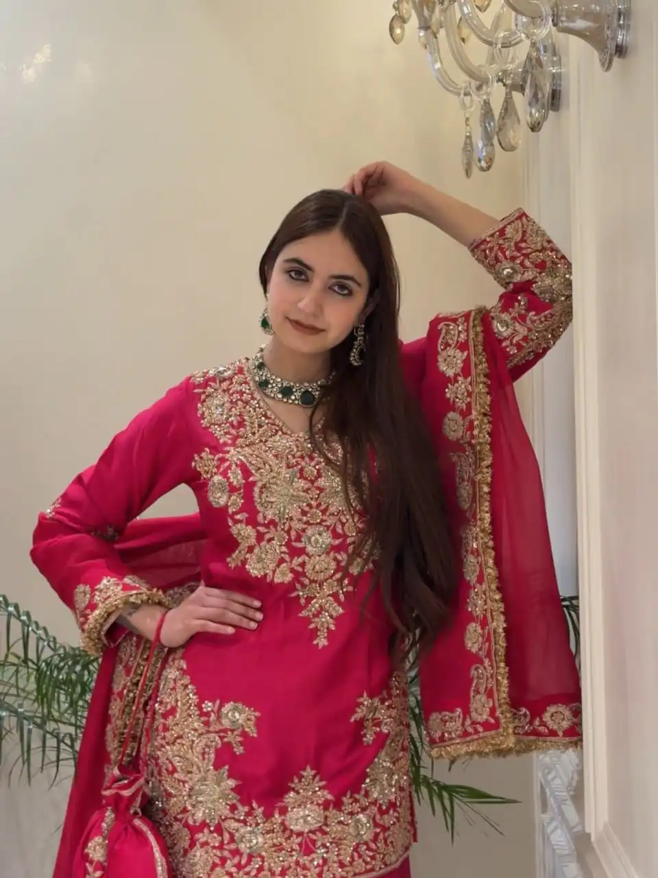 MT 1079 Pink Natural Silk Salwar Suit with Sequins Work & Embroidery Work. Special Price ₹2449. Delivery 4-6 Working Days. Shop now. | Jump Suits, Salwar suit, Designer Suits, Casual Suits, Creative suits, Palazzo Suits, Party Wear Suits, Patiala Suits, Straight Suits