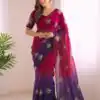 SC 1052 Purple Fendy Silk Saree Perfect for Wedding, Party, Baby Shower, Pongal, Housewarming – . Available at ₹1799 only. Delivery 4-6 Working Days. | Sarees, Bollywood Sarees, Creative Sarees, Designer Sarees, Embroidered Sarees, Ethnic Saree, Modern Digital sarees, Party Wear Sarees