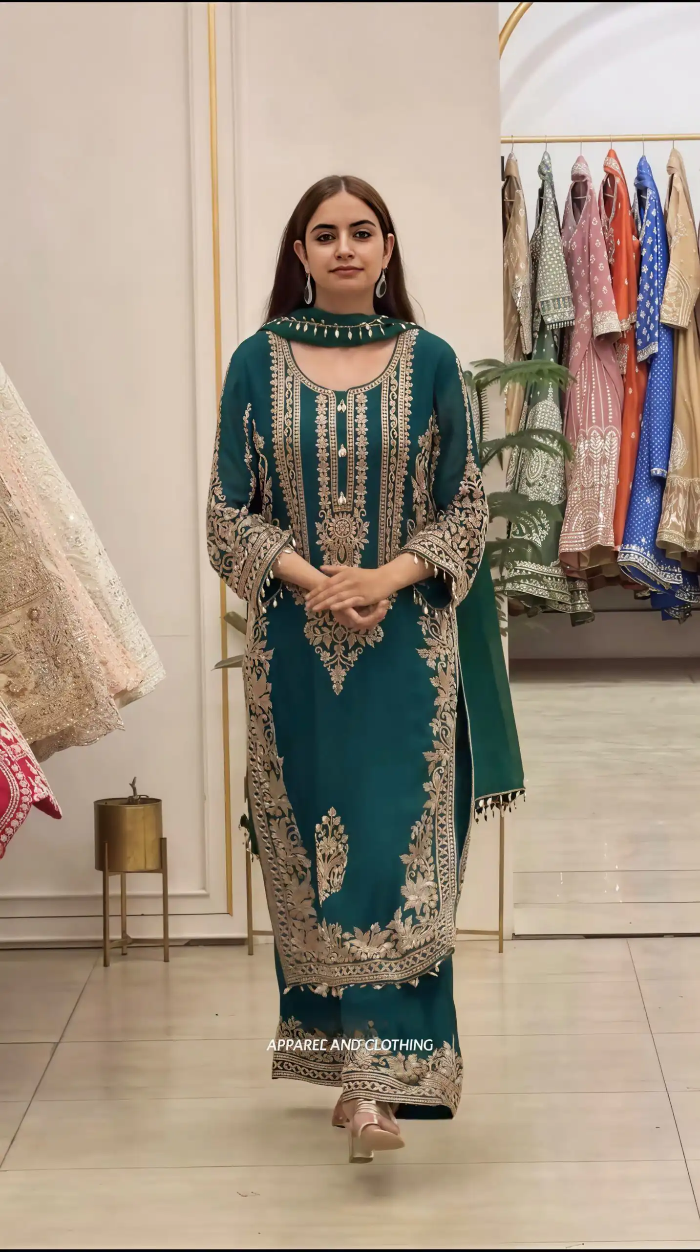 SR 1716 Teal Colour Faux Georgette Salwar Suit with Lace Work. Introductory Price ₹2449. Delivery 4-6 Working Days. Shop now. | Jump Suits, Salwar suit, Designer Suits, Casual Suits, Creative suits, Palazzo Suits, Party Wear Suits, Patiala Suits, Straight Suits