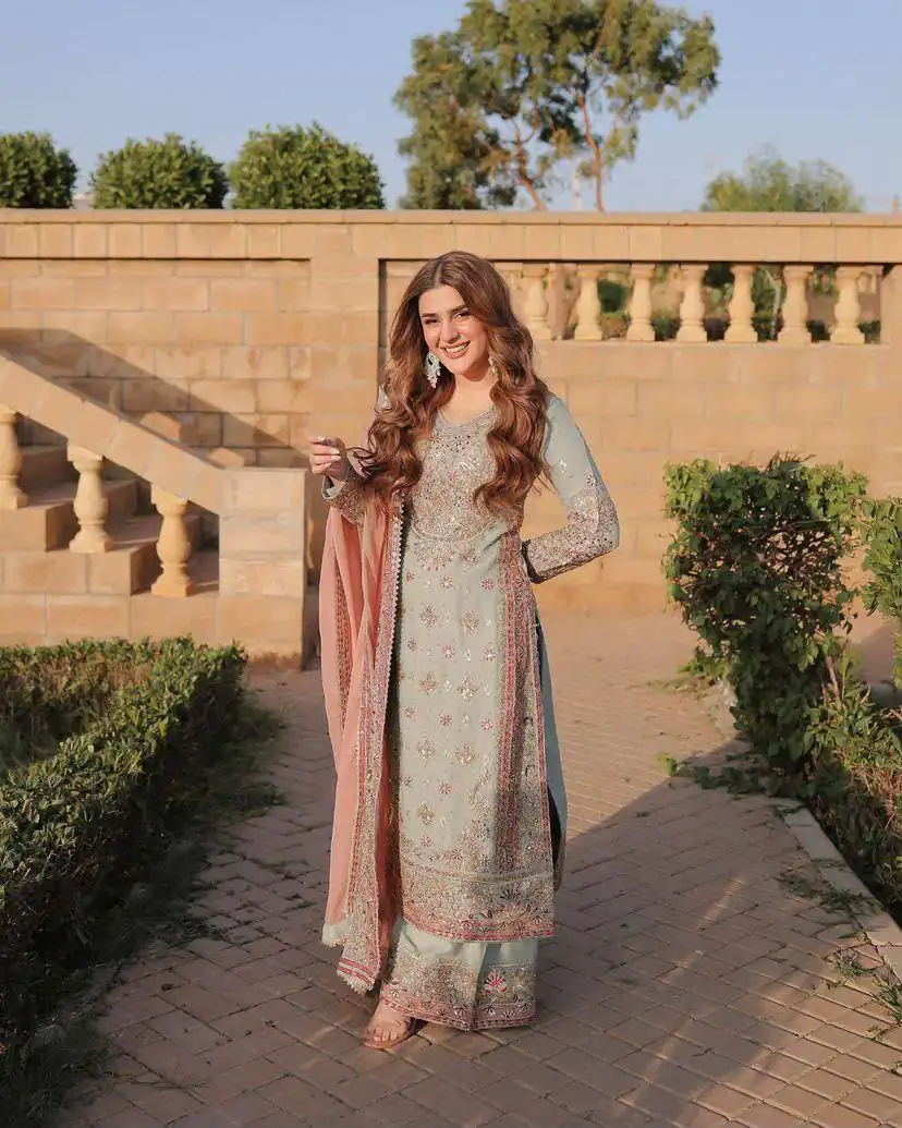 ZD 10099 Blue Fox Georgette Salwar Suit with Sequins Work & Embroidery Work. Get it for ₹2399. Delivery 4-6 Working Days. Shop now. | Jump Suits, Salwar suit, Designer Suits, Casual Suits, Creative suits, Palazzo Suits, Party Wear Suits, Patiala Suits, Straight Suits