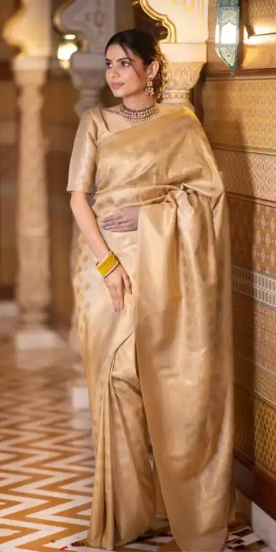 KPR 237 Cream Soft Lichi Silk Cloth Saree Perfect for Wedding, Party, Family Gatherings, Sangeet, Ethnic Day – . Festive Deal ₹1299. Delivery 4-6 Workin | Sarees, Bollywood Sarees, Creative Sarees, Designer Sarees, Embroidered Sarees, Ethnic Saree, Modern Digital sarees, Party Wear Sarees