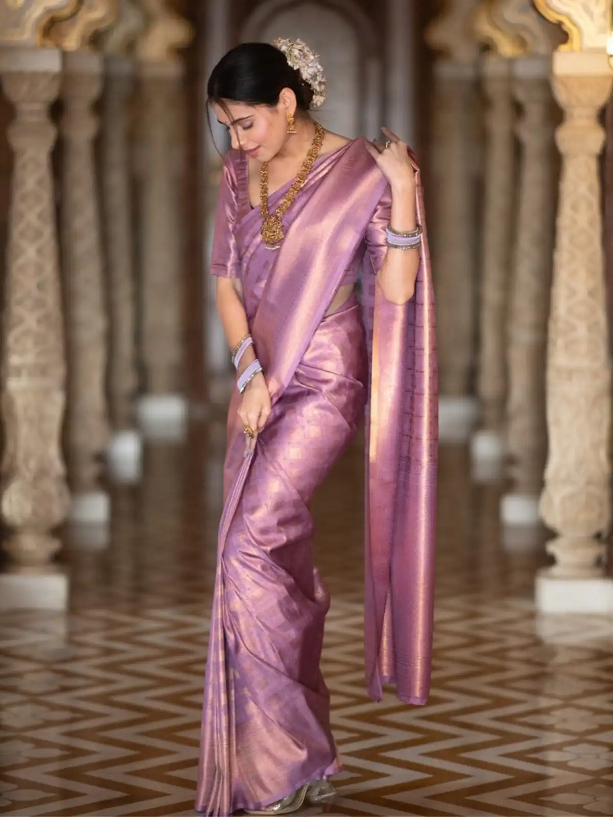 KPR 237 Lavender Soft Lichi Silk Cloth Saree Perfect for Wedding, Party, Family Gatherings, Sangeet, Ethnic Day – . Festive Deal ₹1299. Delivery 4-6 Workin | Sarees, Bollywood Sarees, Creative Sarees, Designer Sarees, Embroidered Sarees, Ethnic Saree, Modern Digital sarees, Party Wear Sarees